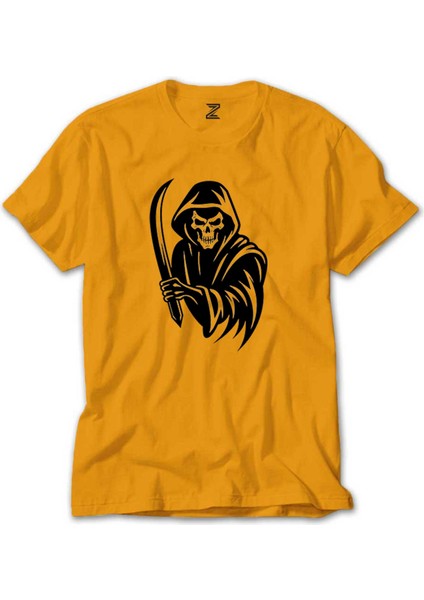 Grim Reaper Sword Sarı Tişört Liyada