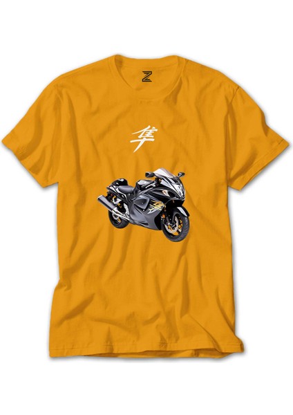 Suzuki Hayabusa Stompgrip Sarı Tişört Liyada