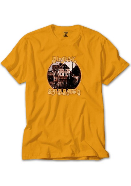 Black Sabbath House Album Sarı Tişört Liyada