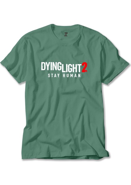 Dying Light Logo Yeşil Tişört Liyada