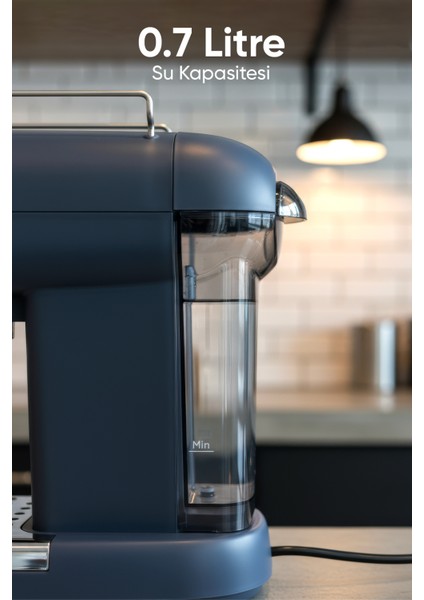 Espresso Latte Cappuccino Kahve Makinesi Süt Köpürtücülü 20BAR Basınçlı FR-EM2214 Urban