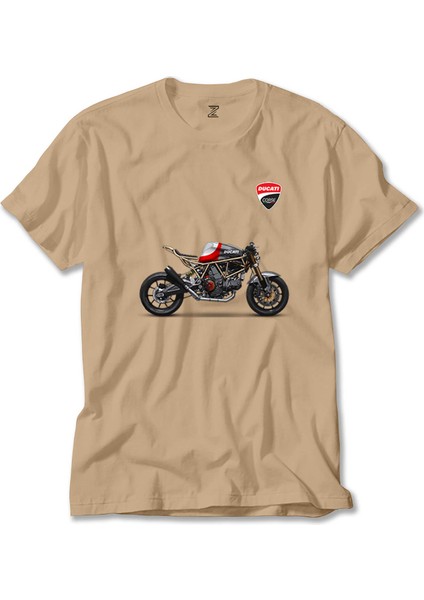 Ducati Supersport Krem Tişört Liyada