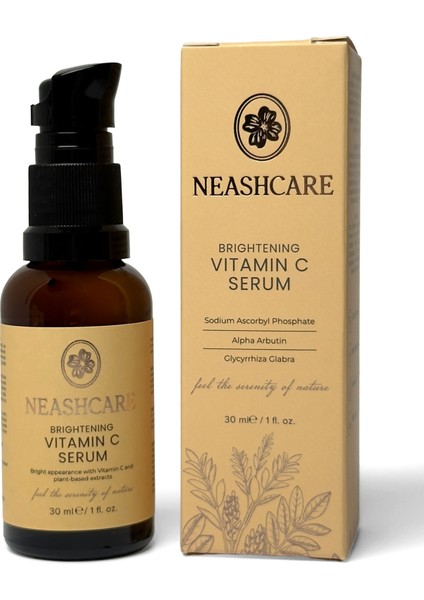 Aydınlatıcı ve Leke Görünümünü Azaltıcı C Vitamini + Arbutin Serum 30 ml fiyatları