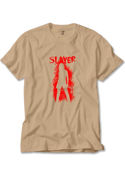 Slayer Shadow Man Krem Tişört Liyada