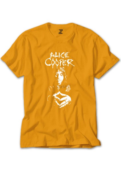 Alice Cooper Sarı Tişört Liyada