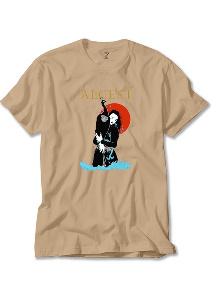 Alcest Illustrator Krem Tişört Liyada