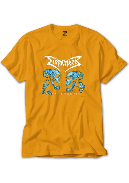 Dismember Misanthropic Sarı Tişört Liyada