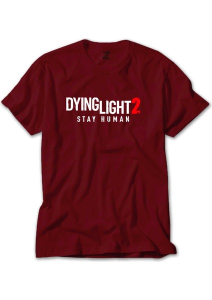 Dying Light Logo Kırmızı Tişört Liyada