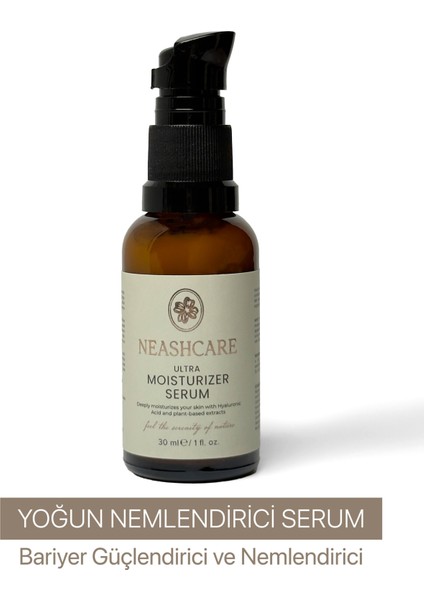 Yoğun Nemlendirici ve Bariyer Güçlendirici Ceramide Serum 30 ml