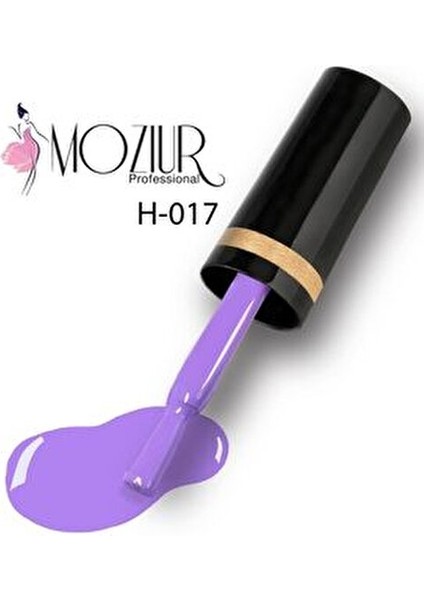 UV LED Kalıcı Oje H017 Mor Renk 10 ml Uzun Süreli Kullanım İçin indirimleri