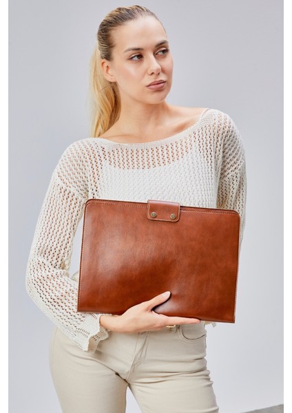 Ingrıd 34X24,5 cm Macbook Air/pro 13-14 Inç, Ipad Organizer Notebook & Evrak & Tablet Çantası