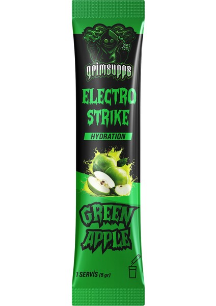 Electro Strike Hydration 20 Saşe Elektrolit, Hidrasyon, Tüm Aromalar, C Vitamini, B3,B5,B6,B12, Magnezyum, Çinko indirimleri