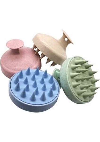 Saç Bakım Fırçası Bej Renk Kabarma Önleyici Masaj Etkili 1 Adet