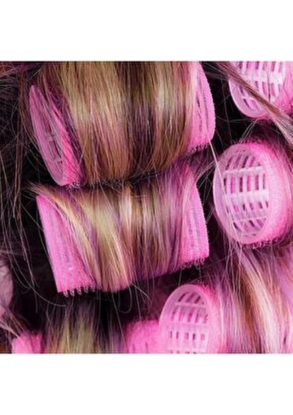 5 cm Saç Bigudi Seti 6 Parça Plastik Malzeme Tüm Saç Tipleri İçin