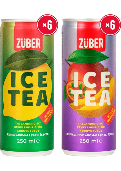 Ice Tea Tropik & Limon 250ml X 12 Adet