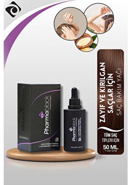 Saç Güçlendirici ve Besleyici Bakım Yağı Tüm Saç Tipleri İçin 50 ml modelleri