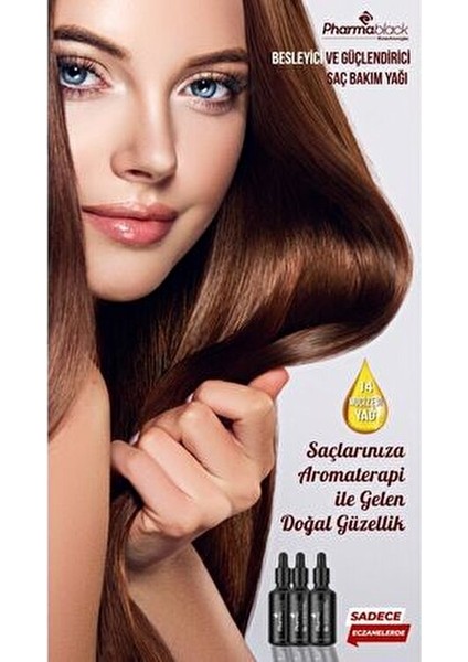 Saç Güçlendirici ve Besleyici Bakım Yağı Tüm Saç Tipleri İçin 50 ml