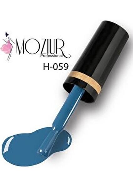 H059 UV LED Kalıcı Oje Derin Mavi Renk 10 ml Uzun Süreli Kullanım İçin fırsatları