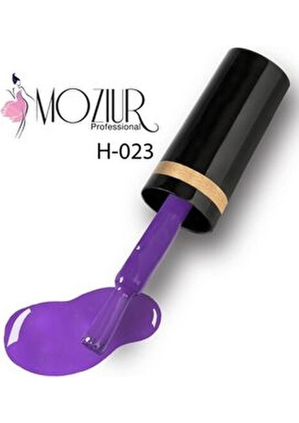 Mozıur Kalıcı Oje UV LED Teknolojisiyle Canlı Turuncu 10 ml Kolay Uygulama