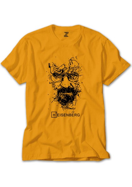Breaking Bad Heisenberg 3 Sarı Tişört Liyada