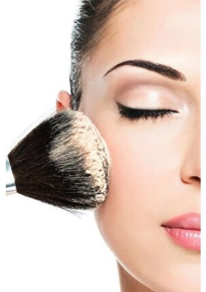 Profesyonel Mat Makyaj Pudrası Açık Ten Renk Tonu 1 Yağ Kontrolü ve Mat Bitiş