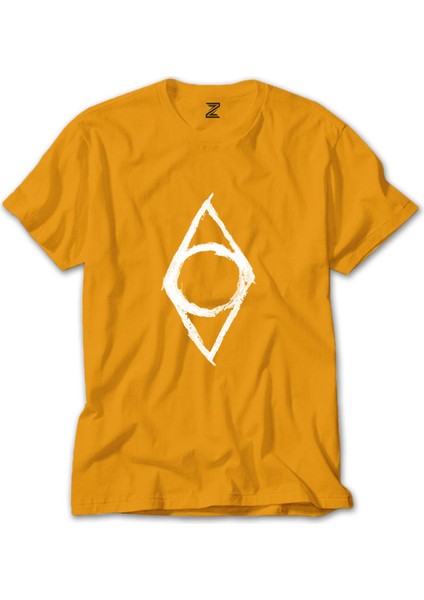 Skyrim Shdowmark Sarı Tişört Liyada