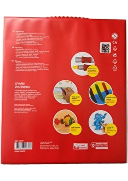 Karton Çantalı Pastel Boya 36'lı Renkli ve Eğlenceli Sanatsal Malzeme Seti modelleri