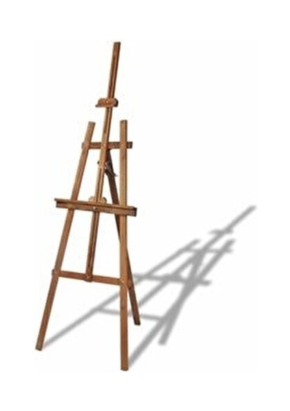 Studio Tipi Boyalı Çam Şövale 185 cm Yükseklik Ayarlanabilir Ahşap Renk fiyatları