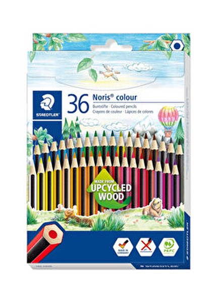 Noris Kuruboya Kalem Seti 36 Canlı Renk Ergonomik Tasarım ile Sanatsal İfade fiyatları