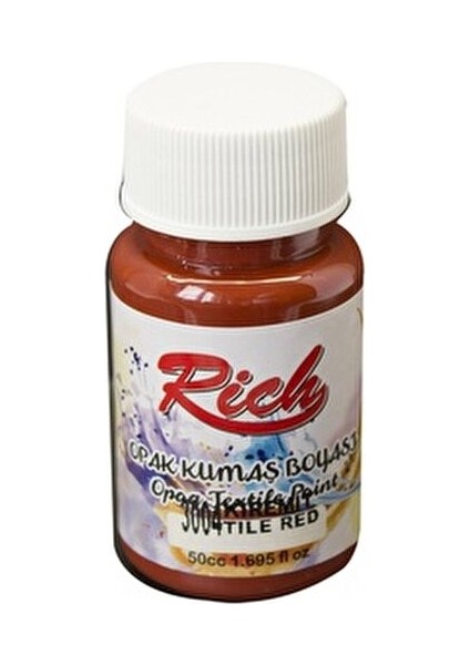 Opak Kumaş Boyası 50 cc - 3004 Kiremit modelleri