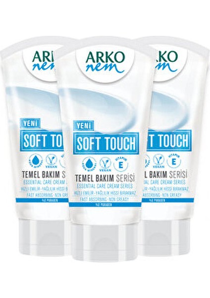 Nem Soft Touch Nemlendirici El ve Vücut Kremi Pratik Tüp Ambalaj 60 ml Günlük Bakım modelleri