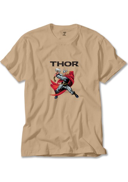 Thor Character Animation Krem Tişört Liyada