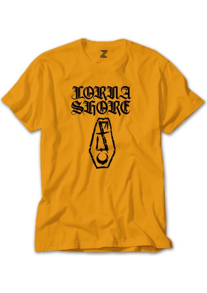 Lorna Shore Fflesh Coffin Sarı Tişört Liyada