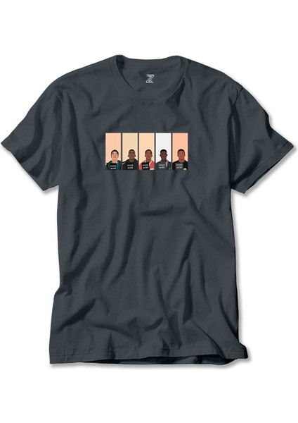 When They See Us Team Füme Tişört Liyada