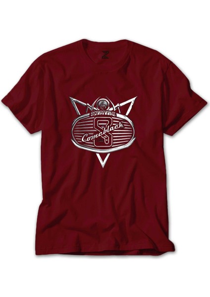 Scorpions Come Black Kırmızı Tişört Liyada