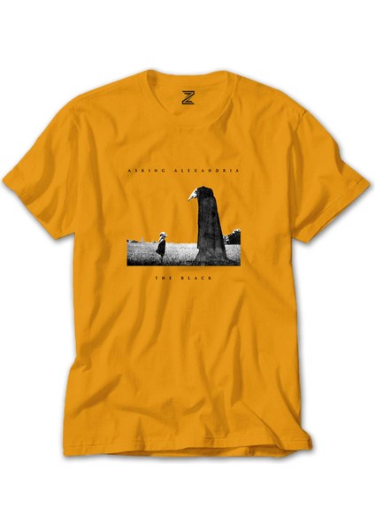 Asking Alexandria The Black Sarı Tişört Liyada