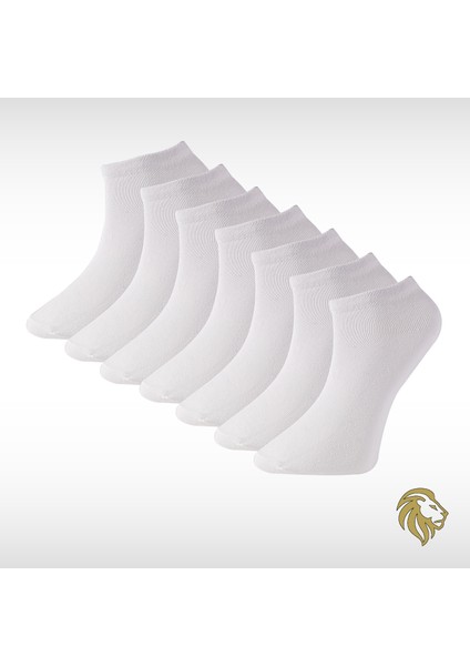 Erkek 7'li Penye Patik Kısa Çorap Premium F3180GXNS