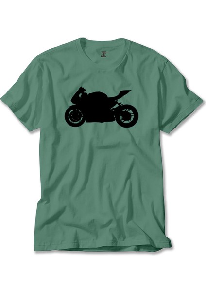 Ducati 1299 Siluet Yeşil Tişört Liyada