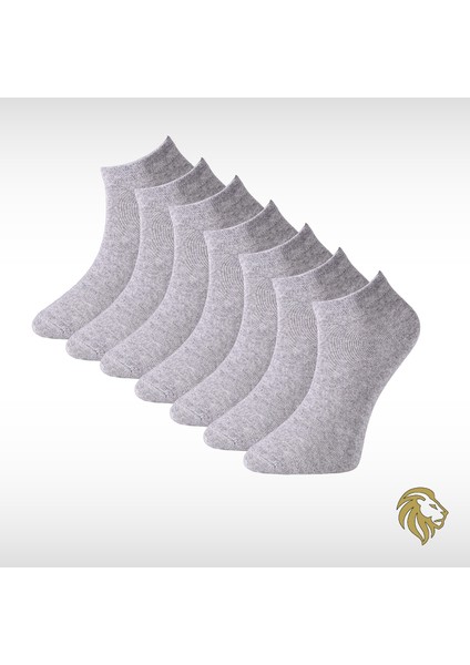 Erkek 7’li Pamuklu Penye Patik Çorap Kısa Terletmeyen F3180GXNS