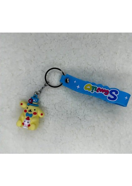 3D Silikon Pompompurın Anahtarlık fiyatları