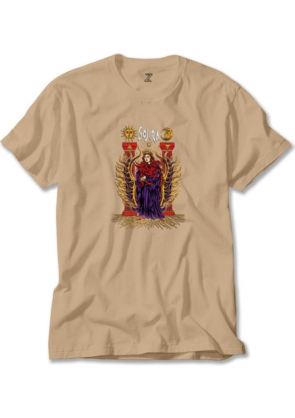 Gojira Illustrator Krem Tişört Liyada