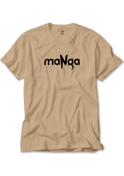 Manga Black Yazı Krem Tişört Liyada
