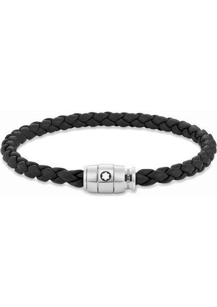 Steel 3 Rings Closing Siyah Bileklik 130896