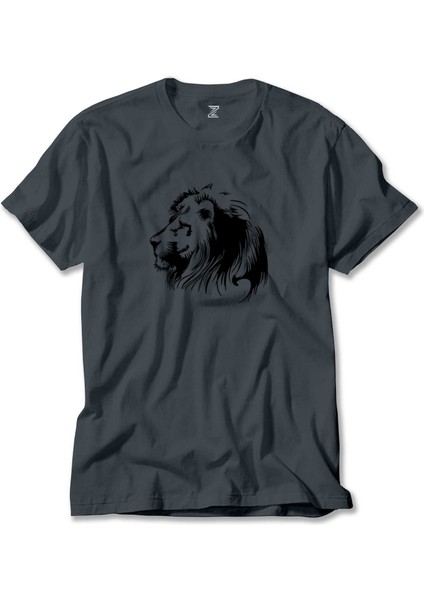 Black Lion Silhouette Füme Tişört Liyada