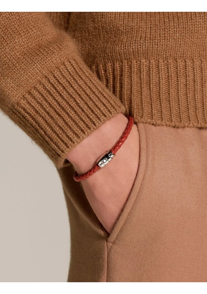 Meisterstück Koleksiyonu Paslı Deriden Çelik 3 Halkalı Bileklik 134061 fırsatları