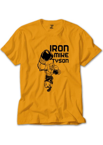 Iron Mike Tyson 2 Sarı Tişört Liyada