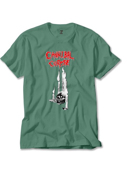 Cannibal Corpse Ritual Yeşil Tişört Liyada