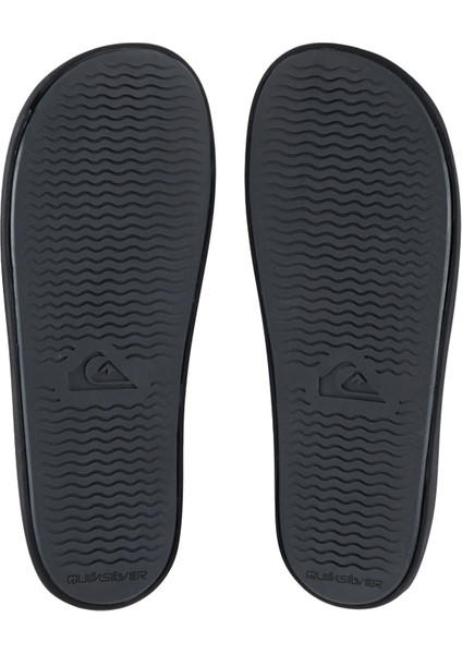 Erkek Terlik Rivi Slide Siyah/Gri