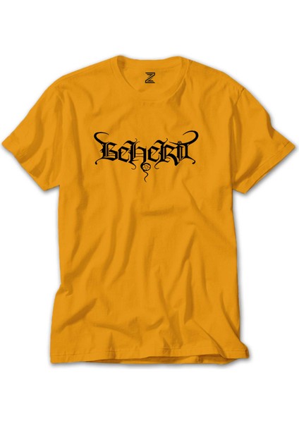 Beherit Logo Sarı Tişört Liyada