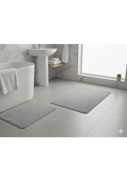 2 Li Banyo Seti Fethiye Gri